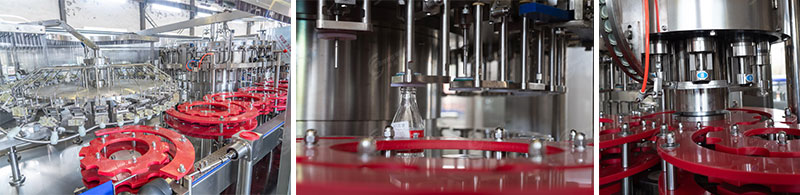 玻璃瓶可乐汽水灌装线