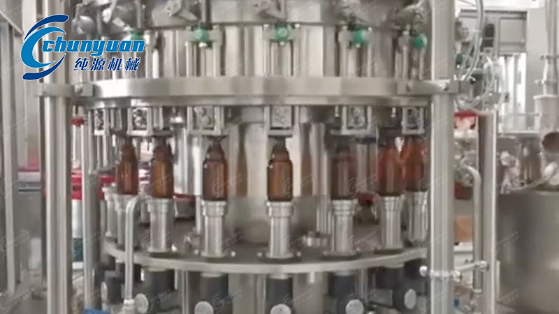 玻璃瓶啤酒灌装生产线