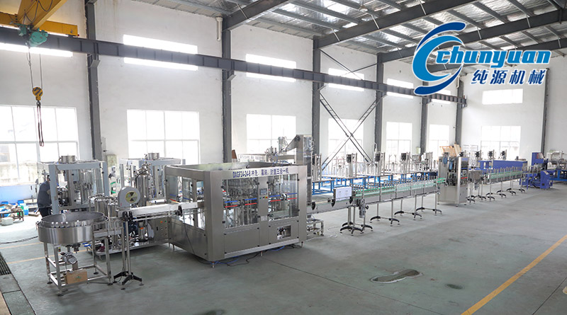 含汽饮料生产线
