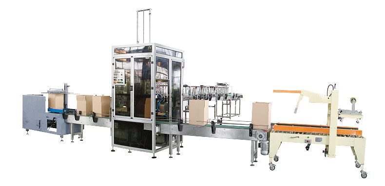 全自动开箱、装箱、封箱机组